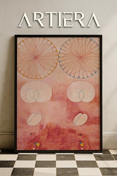 HİGUERA Hilma af Klint 1862-1944 Μοντέρνα Αφηρημένη Επιστημονική Τέχνη Πίνακα...