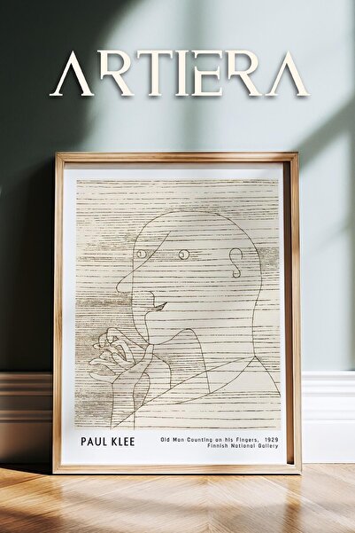 HİGUERA Paul Klee (1879-1940) Άνθρωπος που κάνει το δάχτυλο 1929 Ακουαρέλα Ζω...