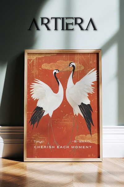 HİGUERA Artiera Premium Modern Japandi Art Special Series Ζωγραφική τοίχου με...