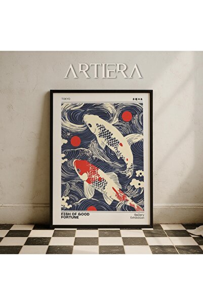 HİGUERA Artiera Premium Modern Japandi Art Special Series Ζωγραφική τοίχου με...