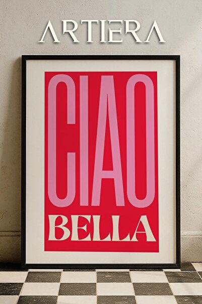 HİGUERA Τυπογραφία Μοντέρνα Μεσογειακή Ιταλική Ζωγραφική Κουζίνας με Ξύλινο Π...