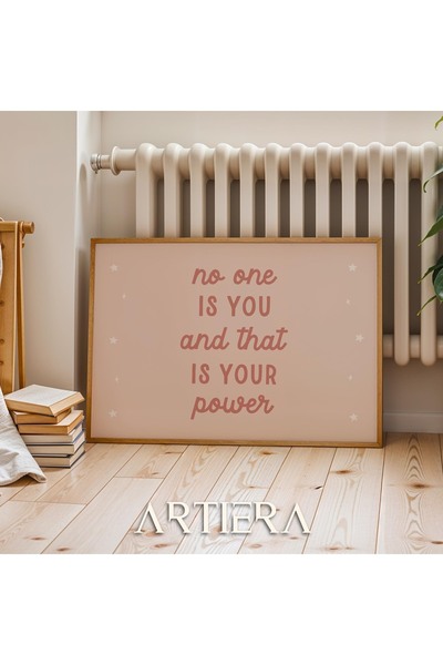 HİGUERA No One You Not Powder Fund Modern Διακόσμηση Κοριτσίστικου Δωματίου Ο...