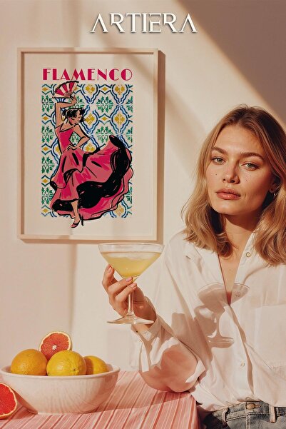 HİGUERA Μοντέρνα μεσογειακή ισπανική κουλτούρα ζωγραφική κουζίνας με ξύλινο π...