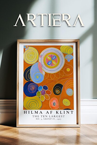 HİGUERA Hilma af Klint 1862-1944 Μοντέρνα Αφηρημένη Επιστημονική Τέχνη Πίνακα...
