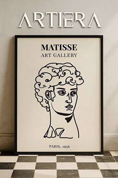 HİGUERA Matisse Paper Cuttings Μινιμαλιστική Τέχνη γραμμής Michelangelo Ζωγρα...