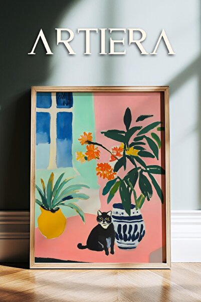 HİGUERA Henri Matisse (1869-1954) Εμπνευσμένη ελαιογραφία σε στυλ μοντέρνας φ...