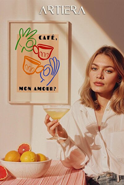 HİGUERA Καφέ - Μοντέρνο μεσογειακό ιταλικό στυλ Ξύλινο τραπέζι κουζίνας, Διακ...