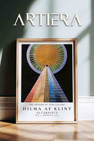 HİGUERA Hilma af Klint 1862-1944 Μοντέρνα Αφηρημένη Επιστημονική Τέχνη Πίνακα...