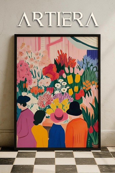 HİGUERA Henri Matisse (1869-1954) Εμπνευσμένη ελαιογραφία σε στυλ μοντέρνας ε...