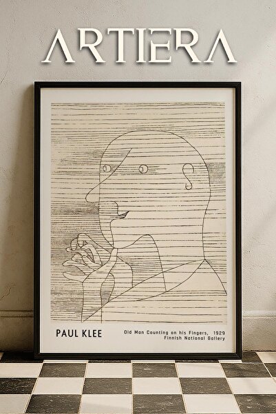 HİGUERA Paul Klee (1879-1940) Άνθρωπος που κάνει το δάχτυλο 1929 Ακουαρέλα Ζω...
