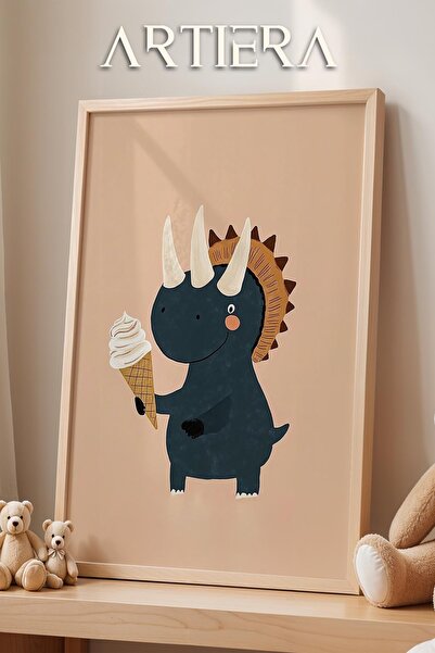 HİGUERA Διακόσμηση παιδικού δωματίου με θέμα το παγωτό με κρέμα με θέμα τον δ...