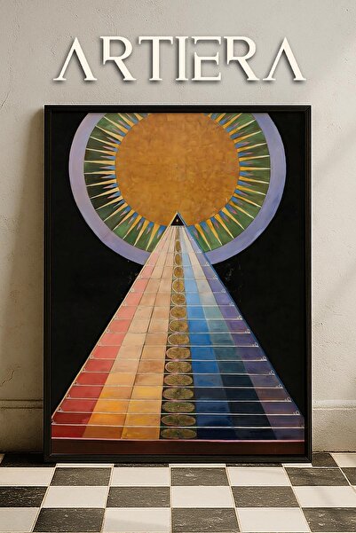 HİGUERA Hilma af Klint 1862-1944 Μοντέρνα Αφηρημένη Επιστημονική Τέχνη Πίνακα...