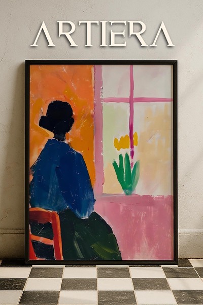 HİGUERA Henri Matisse (1869-1954) Εμπνευσμένη ελαιογραφία σε στυλ μοντέρνας ε...
