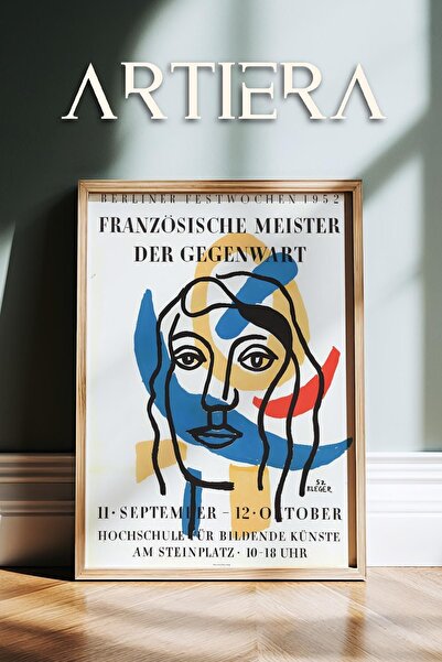 HİGUERA Fernand Leger 1881 - 1955 Μοντέρνος και Μοντέρνος Αφηρημένος Κουμπιστ...