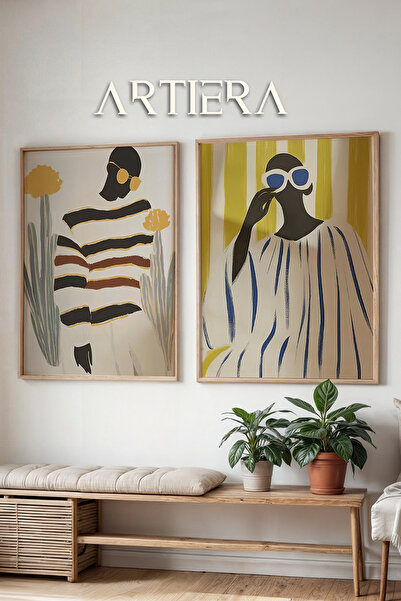 HİGUERA Κίτρινη ενεργειακή λαδιά ζωγραφική με γυαλιά ηλίου Feel Dual Wood Fra...