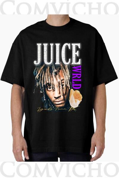 COMVİCHO Unisex Juice Vrld V9 Design Printed Oversize T-Shirt