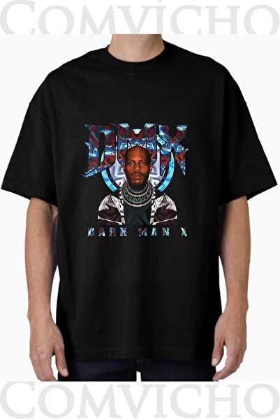 COMVİCHO تي شيرت مطبوع بتصميم dmx v4 للجنسين