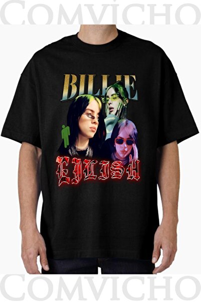 COMVİCHO تي شيرت مطبوع بتصميم Billee v9 للجنسين