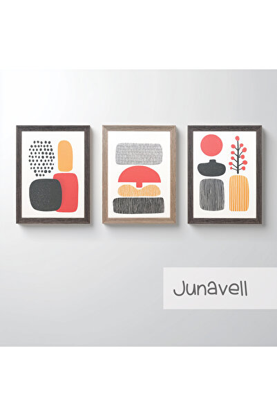 Ahsen resim çerçeve Uramljeni set slika od 3 dela - Dekoracija zidova, apstra...