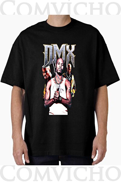 COMVİCHO تي شيرت مطبوع بتصميم dmx v3 للجنسين