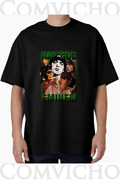 COMVİCHO تي شيرت مطبوع بتصميم Emimen v3 للجنسين