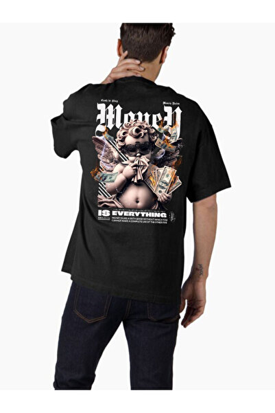 COMVİCHO تي شيرت كبير الحجم مطبوع بتصميم streetwear50 للجنسين