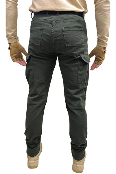 Polviton Χακί ανδρικό παντελόνι Cargo Tactical Outdoor Combat Pocket