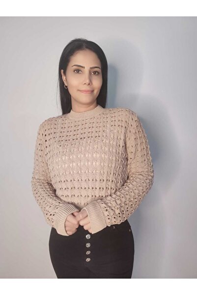 Enga Vera Perforated Knitwear Kazk