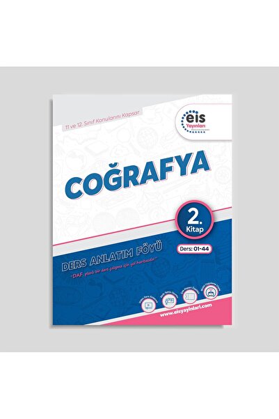 eis Yayınları YKS Mavi Set - DAF -Coğrayfa 2. kitap /