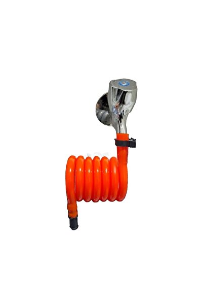 PLASYAY Spiral Toilet Hose Matic Orange 97-100 cm