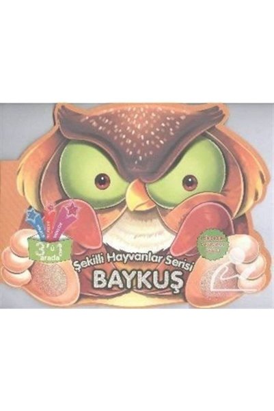 Parıltı Yayınları Owl / Şekilli Hayvanlar Serisi