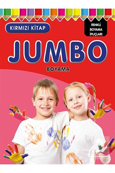 Parıltı Yayıncılık Jumbo coloring - red book