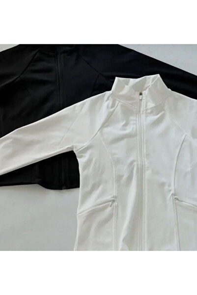 DEEFWEAR Parmak Detaylı Dar Kalıp Street Y2K Crop Hırka