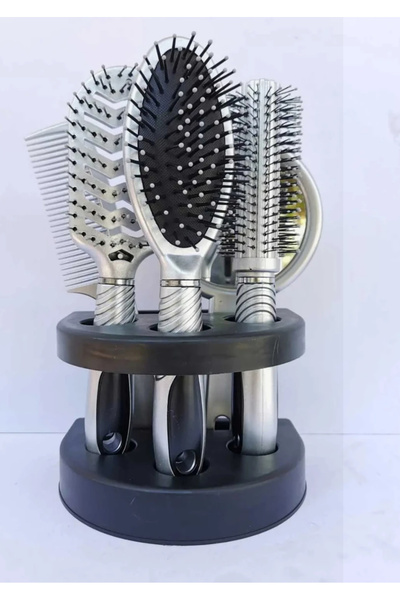 Multiamo Standlı Tarak Seti 5'li / Çeyiz Tarak Seti