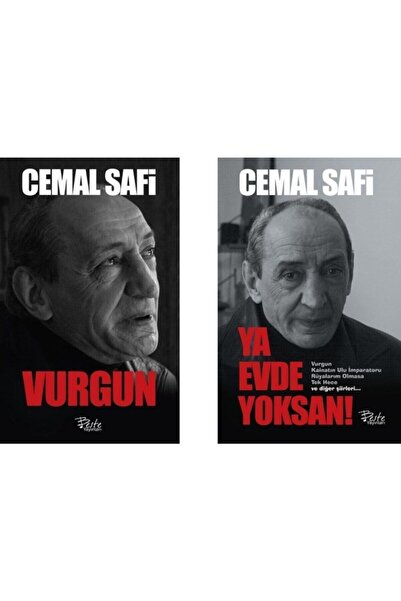 Beste Yayınları Vurgun - Ya Evde Yoksan! - Cemal Safi 2 Kitap Set (TELEFON TU...
