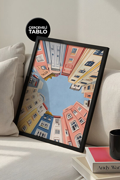 House Gorgeous Pictură artistică înrămată, sufragerie, dormitor, efect de acu...