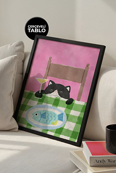 House Gorgeous Pictură artistică înrămată, pentru bucătărie, colț de bar, cu ...