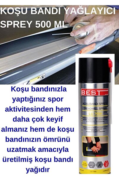 KL HOME 500ml Büyük Boy Koşu Bandı Yağlayıcı Sprey