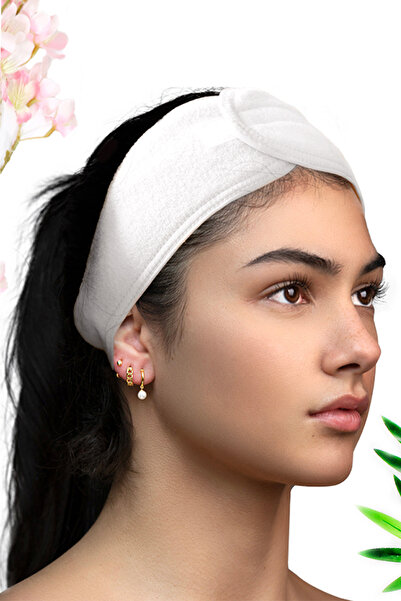 enex life مكياج منشفة قطن 100%، رياضي، رباط شعر لتنظيف الوجه