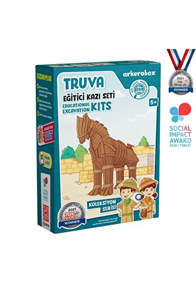 Arkerobox Educational archaeological set and 3D puzzle, Ancient Greece, Trojan Horse