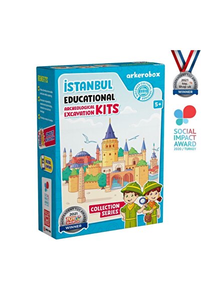 Arkerobox Educational Archaeological Set and 3D Puzzle, Istanbul, Galata Tower