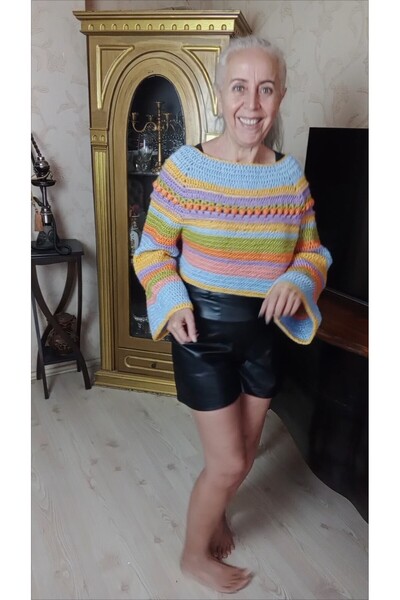 El örgüsü Ydr Design Sweater