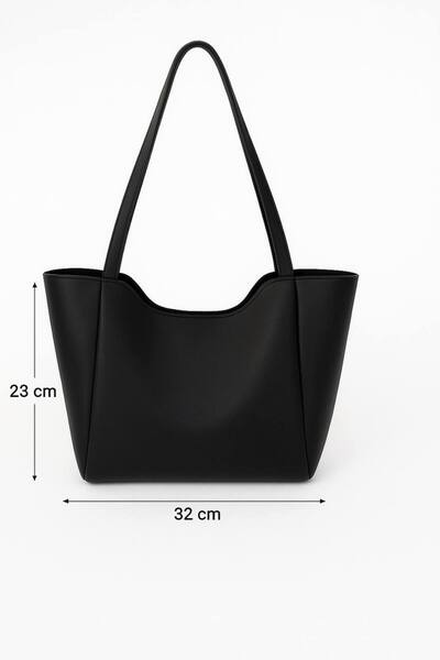 ESTUTE Kadın Lüks Deri Kaliteli İşçilikli Omuz Çantası