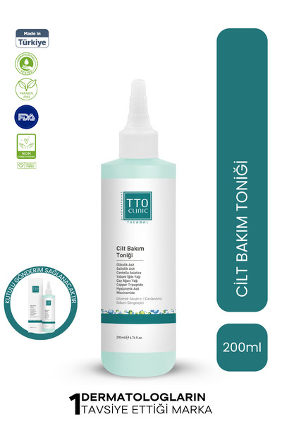 TTO CLINIC CİLT BAKIM TONİĞİ 200 ML
