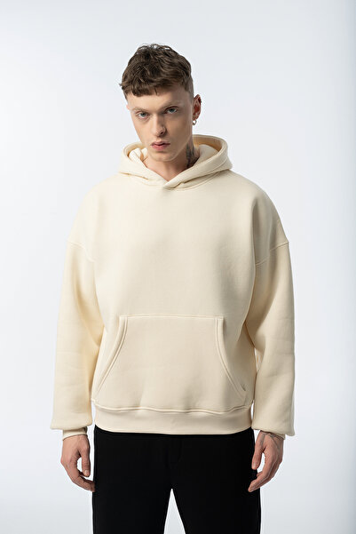 Nhara Φούτερ Unisex Oversize Stone Color Premium