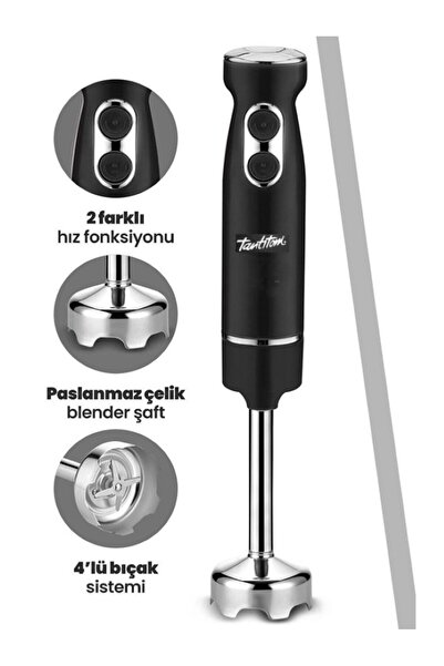 Tantitoni 010-01-SİYAH EL BLENDERI