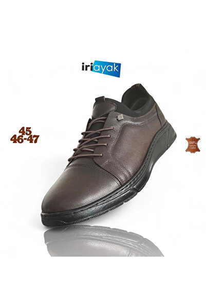 İriayak «Великий розмір, натуральна шкіра 45-48 / Зручна підошва, повсякденне взуття / Чоловіче - підходить для щоденного використання»