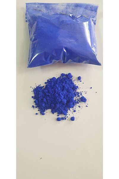 Işıklar Ingiliz Kireç Ve Çamaşır Beyazlatmak Için Çivit Mavi Toz Boya 100gr.