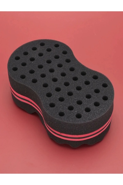 mirenza cosmetic Afro Hair Sponge 2 Surfaces Curly Hair Styling Sponge