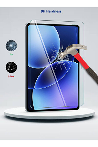 Wtech Xiaomi Pad 8 / 8 Pro 2025 (11.2 inch) Premium Series Curved Edges Tempered Glass 2 Pack - Clear